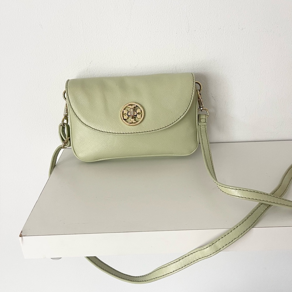 Tory Burch Mint Green Crossbody Bag